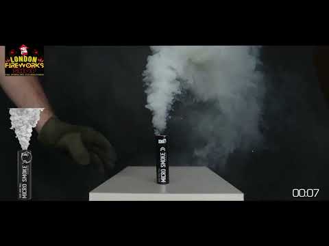 EG25 Wire Pull Micro Smoke Grenade - White