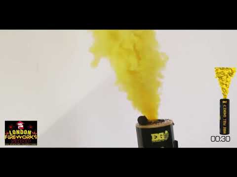WP40 Wire Pull Smoke Grenade - Yellow