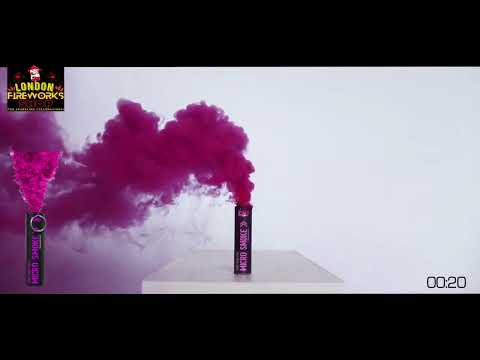 EG25 Wire Pull Micro Smoke Grenade - Pink