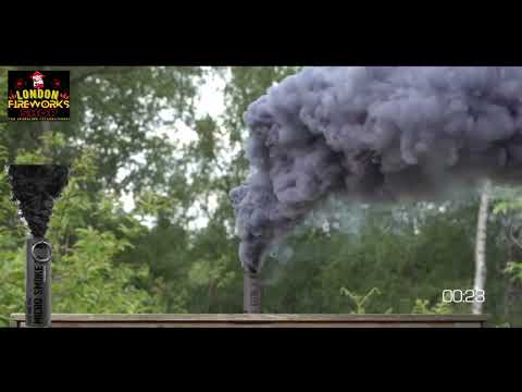 EG25 Wire Pull Micro Smoke Grenade - Black