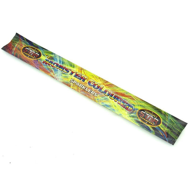 Monster Coloured 14" (4 Pack) Sparklers