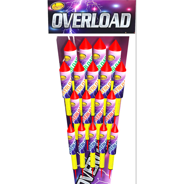 Overload Rockets - 18pc