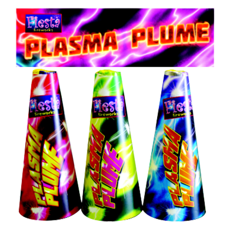 PLASMA PLUME (3 PACK) Fountains