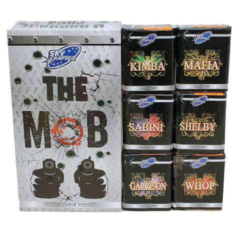 The Mob Box 6 Pack 72 Shot Barrages Single £24.99