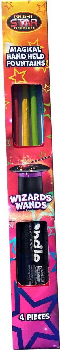 Colourful Wizard Wands