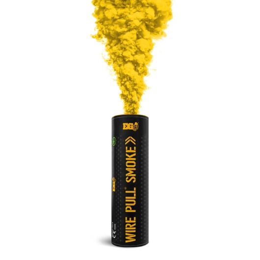 WP40 Wire Pull Smoke Grenade - Yellow